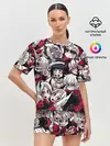 Женская пижама с шортами / Helltaker