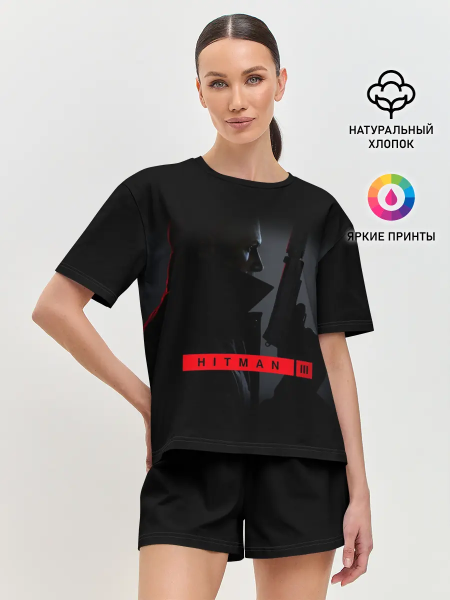Женская пижама с шортами / HITMAN 3