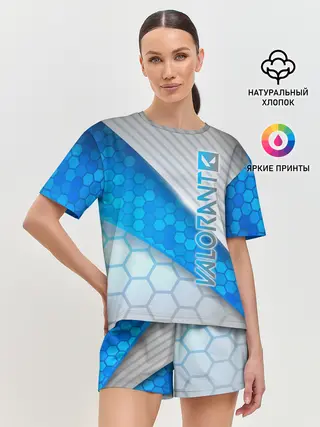 Женская пижама с шортами / Valorant