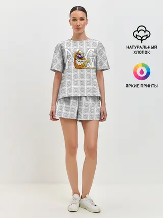 Женская пижама с шортами / POG