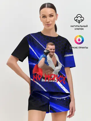 Женская пижама с шортами / No mercy | Petr Yan