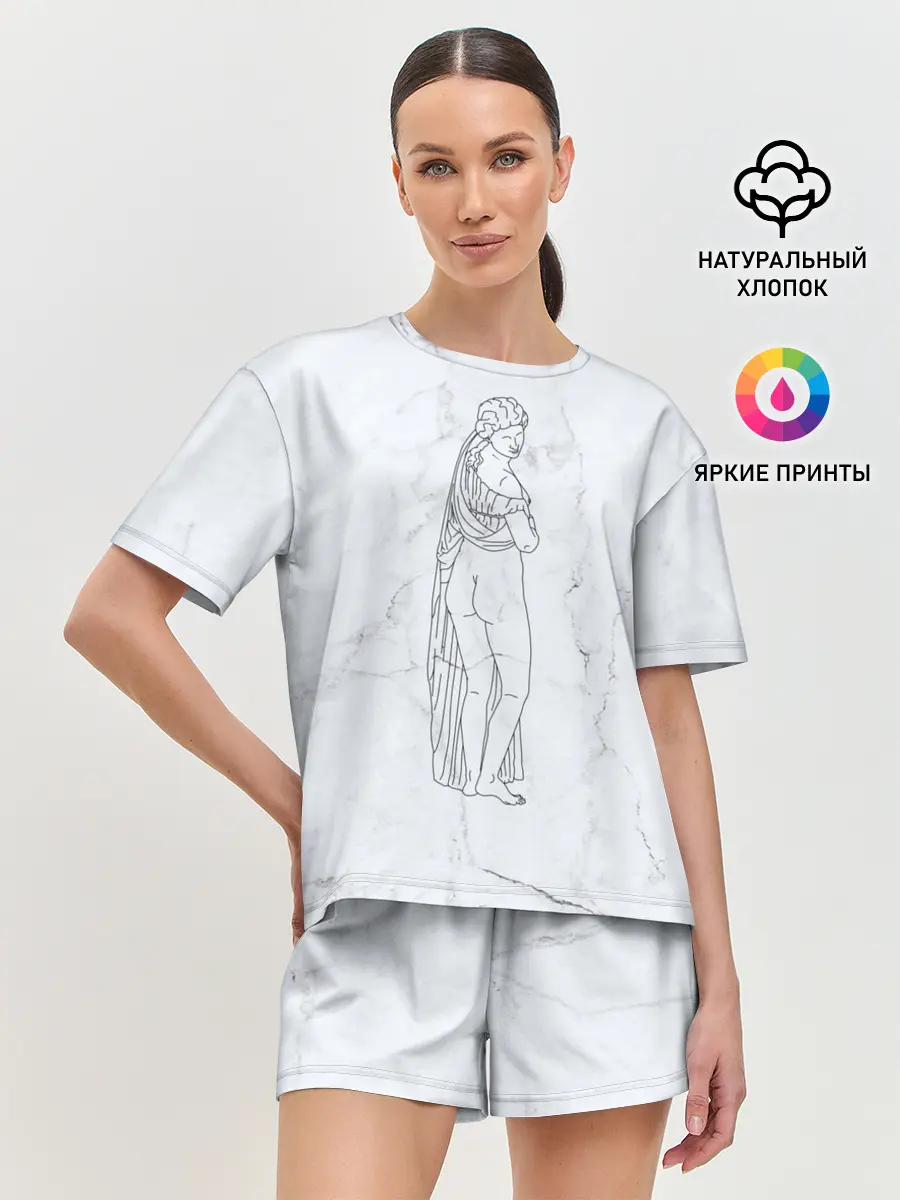 Женская пижама с шортами / Афродита