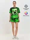 Женская пижама с шортами / MINECRAFT CREEPER