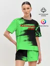 Женская пижама с шортами / Kawasaki