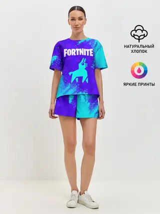 Женская пижама с шортами / FORTNITE / ФОРТНАЙТ