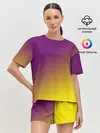 Женская пижама с шортами / ГРАДИЕНТ