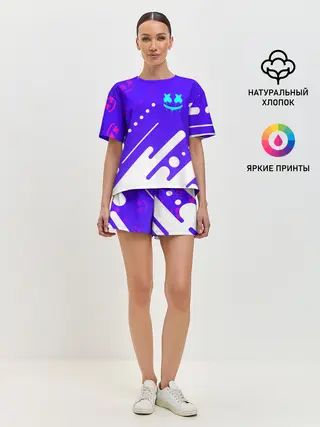 Женская пижама с шортами / MARSHMELLO / МАРШМЕЛЛОУ