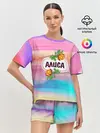 Женская пижама с шортами / Алиса