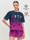 Женская пижама с шортами / BTS / БТС