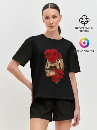 Женская пижама с шортами / БУМАЖНЫЙ ДОМ