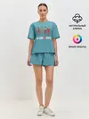 Женская пижама с шортами / БУМАЖНЫЙ ДОМ