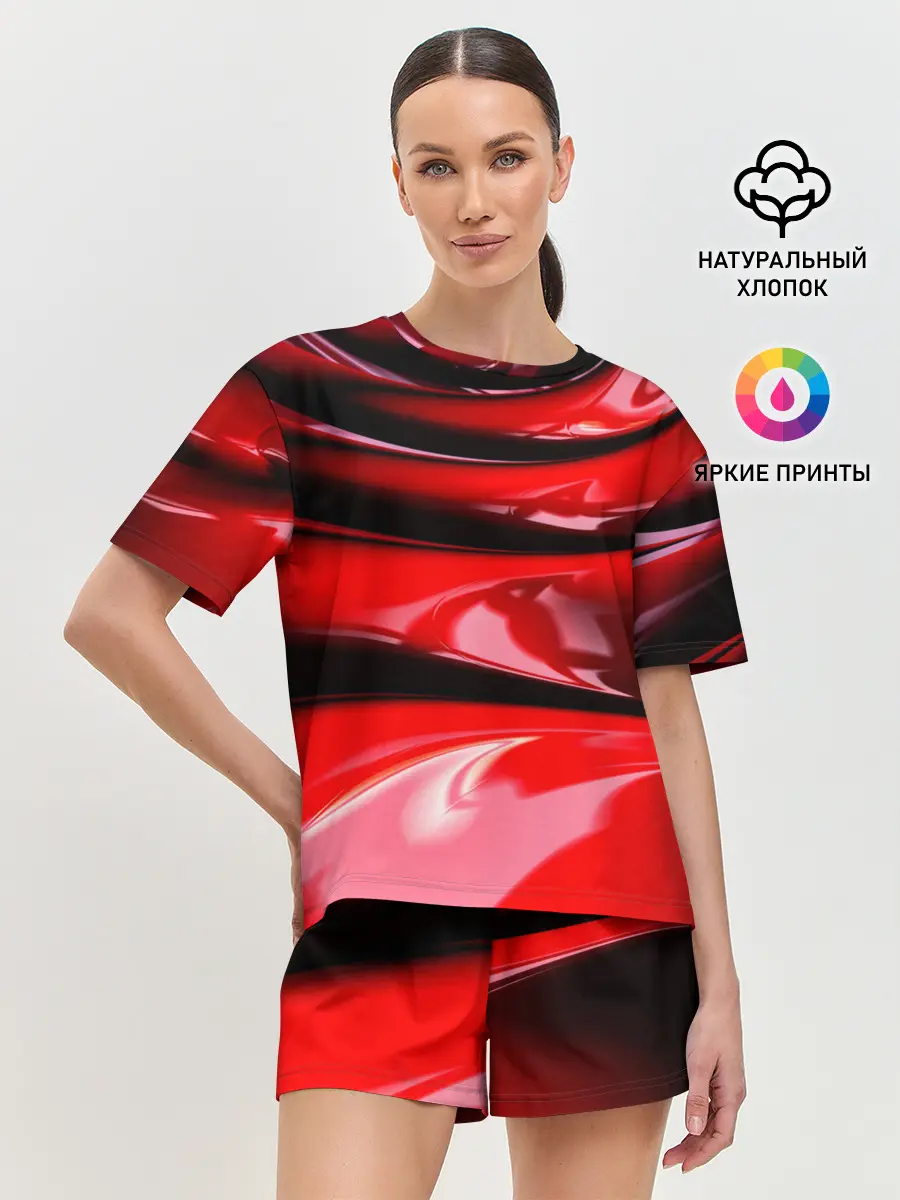 Женская пижама с шортами / ТЕКСТУРА
