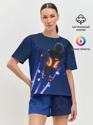 Женская пижама с шортами / Dark Voyager