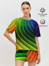 Женская пижама с шортами / Color