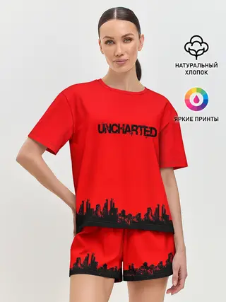 Женская пижама с шортами / Uncharted 2