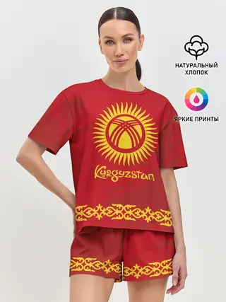 Женская пижама с шортами / Киргизия