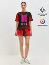 Женская пижама с шортами / BTS / БТС