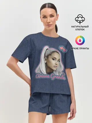 Женская пижама с шортами / Ariana Grande Jeans