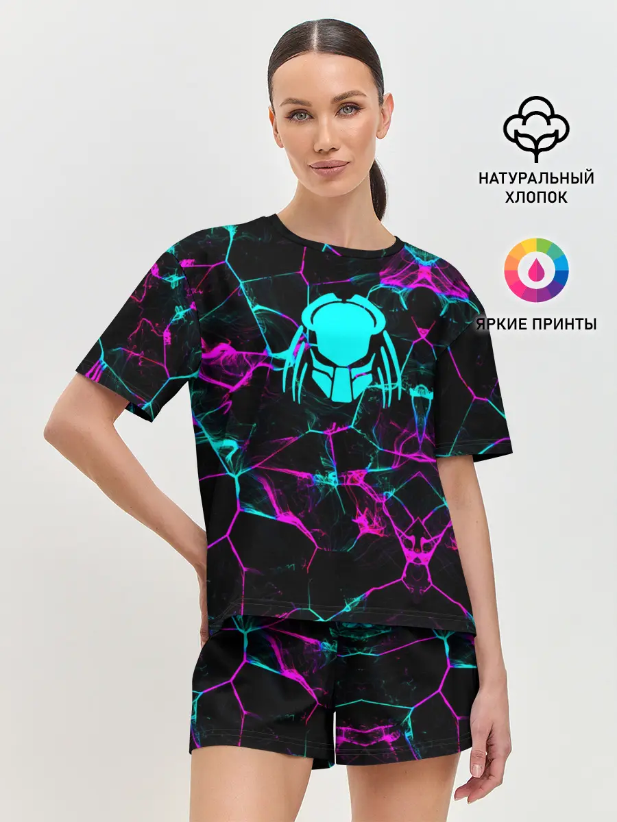 Женская пижама с шортами / Predator