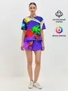 Женская пижама с шортами / НЕОНОВЫЙ КРАСКИ