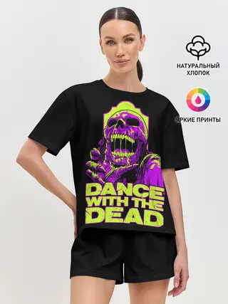 Женская пижама с шортами / DANCE WITH THE DEAD