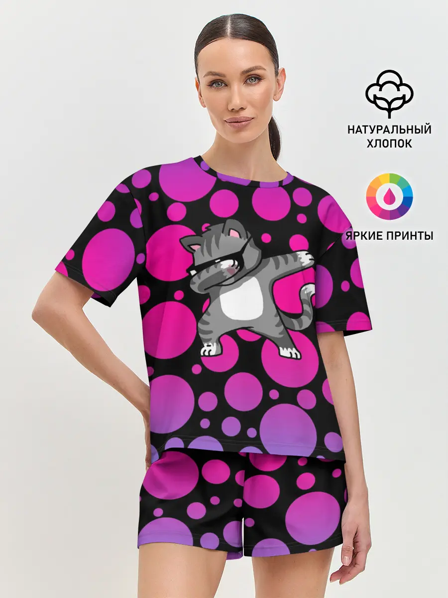 Женская пижама с шортами / Котэ Даб