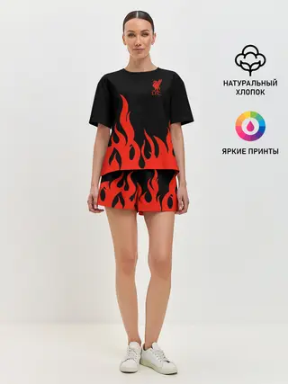 Женская пижама с шортами / Liverpool F.C.
