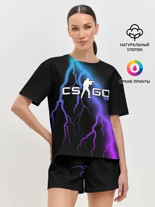 Женская пижама с шортами / COUNTER STRIKE