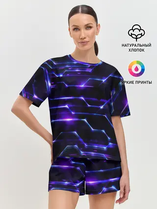 Женская пижама с шортами / Технологии будущее нано броня