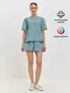 Женская пижама с шортами / Lyrical Lemonade Pattern