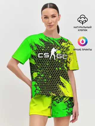 Женская пижама с шортами / COUNTER STRIKE