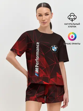 Женская пижама с шортами / BMW