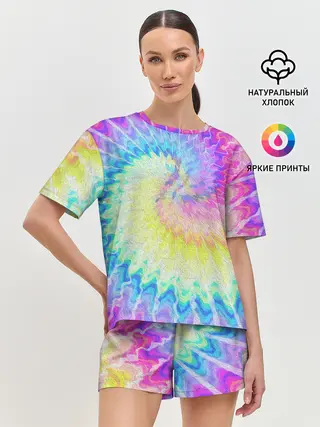 Женская пижама с шортами / ЛЕТО