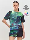 Женская пижама с шортами / КОСМОС:КОСМОНАВТ