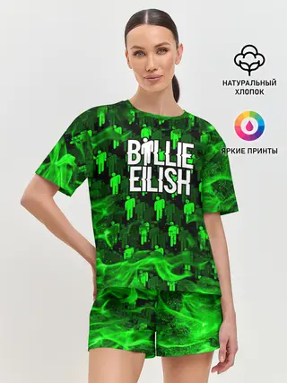 Женская пижама с шортами / BILLIE EILISH