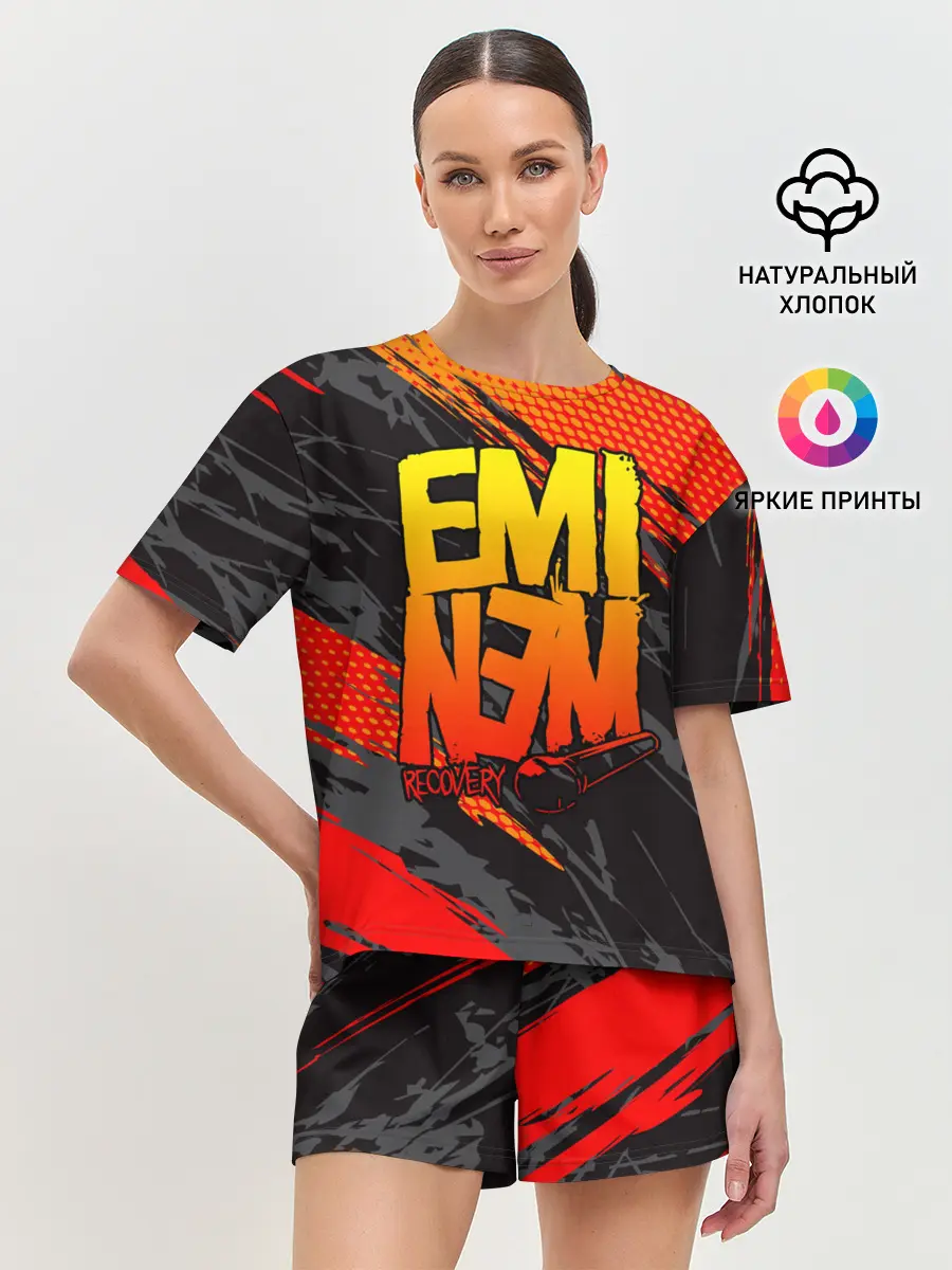 Женская пижама с шортами / Eminem