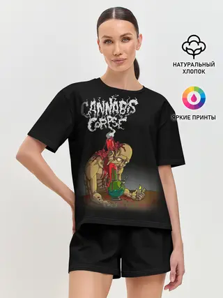 Женская пижама с шортами / Cannibal Corpse #2