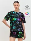 Женская пижама с шортами / FORTNITE | MARSHMELLO