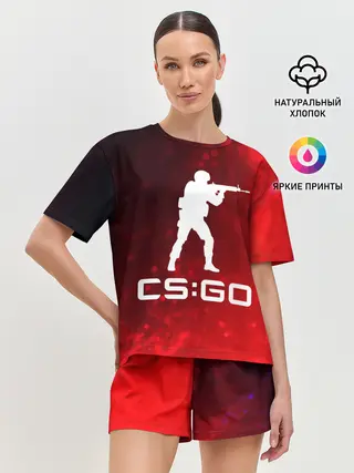 Женская пижама с шортами / CS GO | КС ГО