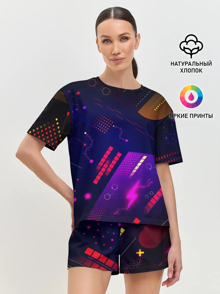 Женская пижама с шортами / Future Style