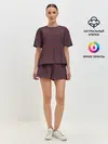 Женская пижама с шортами / Джентльмены