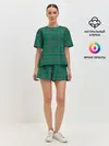 Женская пижама с шортами / The Gentlemen Green