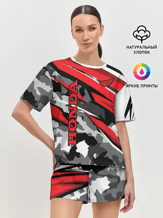 Женская пижама с шортами / HONDA