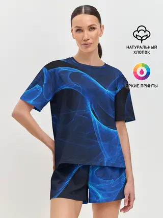 Женская пижама с шортами / ДЫМ /SMOKE