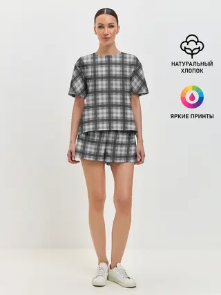 Женская пижама с шортами / ДЖЕНТЛЬМЕНЫ