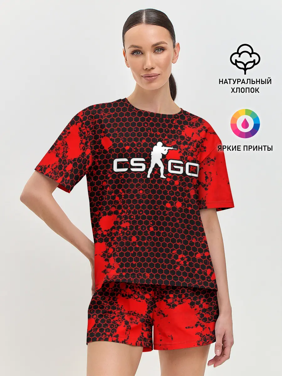 Женская пижама с шортами / COUNTER STRIKE