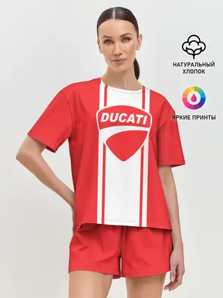 Женская пижама с шортами / DUCATI