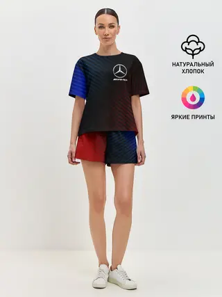 Женская пижама с шортами / MERCEDES / МЕРСЕДЕС