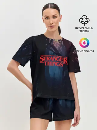 Женская пижама с шортами / Очень странные дела