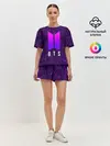 Женская пижама с шортами / BTS / БТС